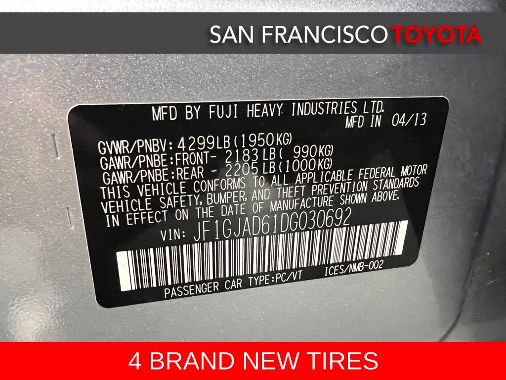 Used 2013 Subaru Impreza 2.0i Premium w/ Alloy Wheel Pkg + Moonroof AWD/4WD image 35