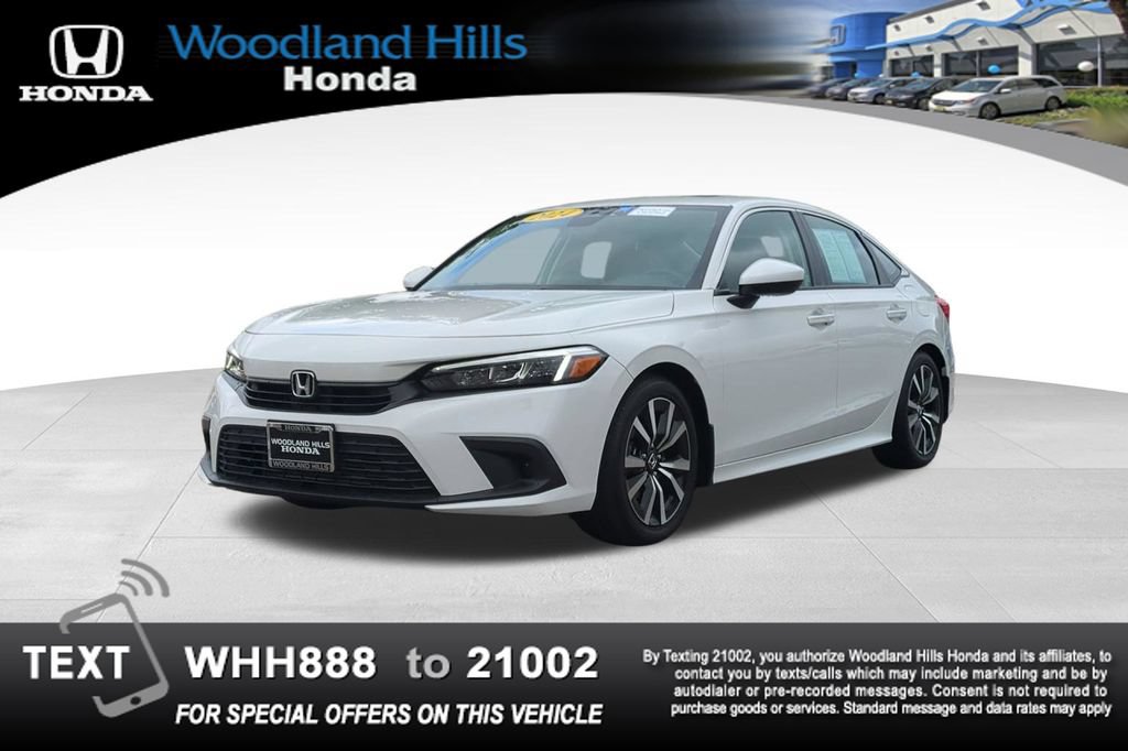 Certified 2024 Honda Civic EX image 1