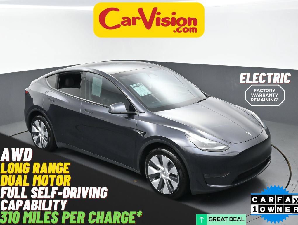 Used 2024 Tesla Model Y Long Range AWD/4WD image 1