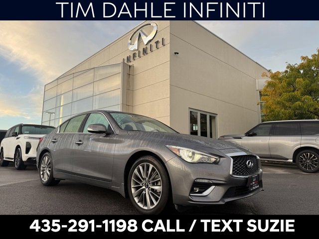 Used 2023 INFINITI Q50 Luxe w/ Cargo Package