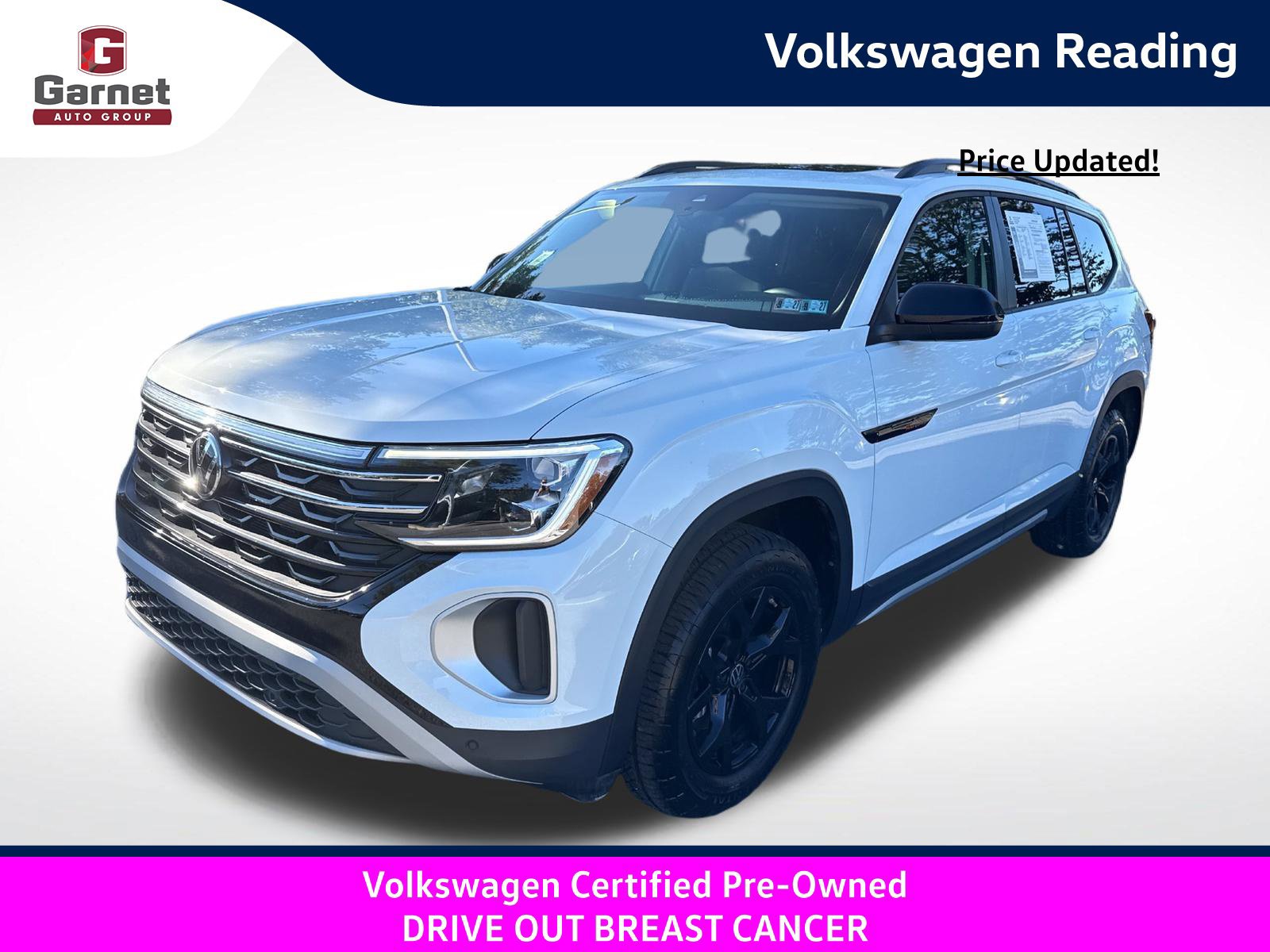 Certified 2025 Volkswagen Atlas Peak Edition SE AWD/4WD 360° Tour