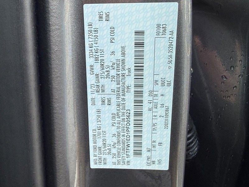 Certified 2023 Ford F150 XLT w/ Equipment Group 302A High image 22