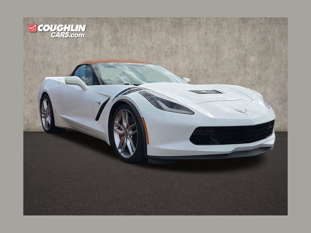 Used 2014 Chevrolet Corvette Stingray Convertible w/ 2LT Preferred Equipment Group RWD image 1