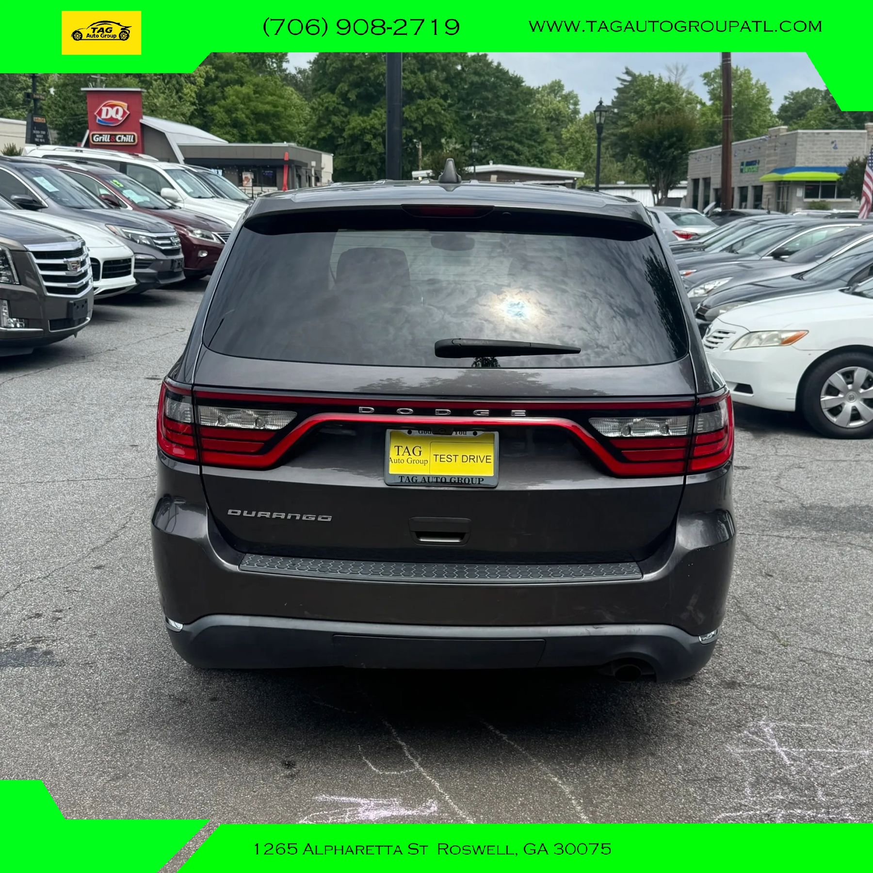 Used 2018 Dodge Durango SXT w/ 3rd Row Seating Group RWD image 5