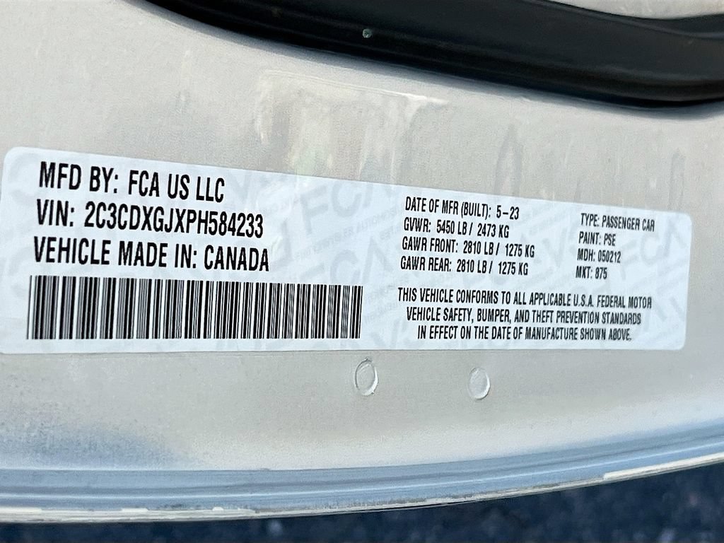 Used 2023 Dodge Charger Scat Pack w/ Navigation & Travel Group RWD image 33