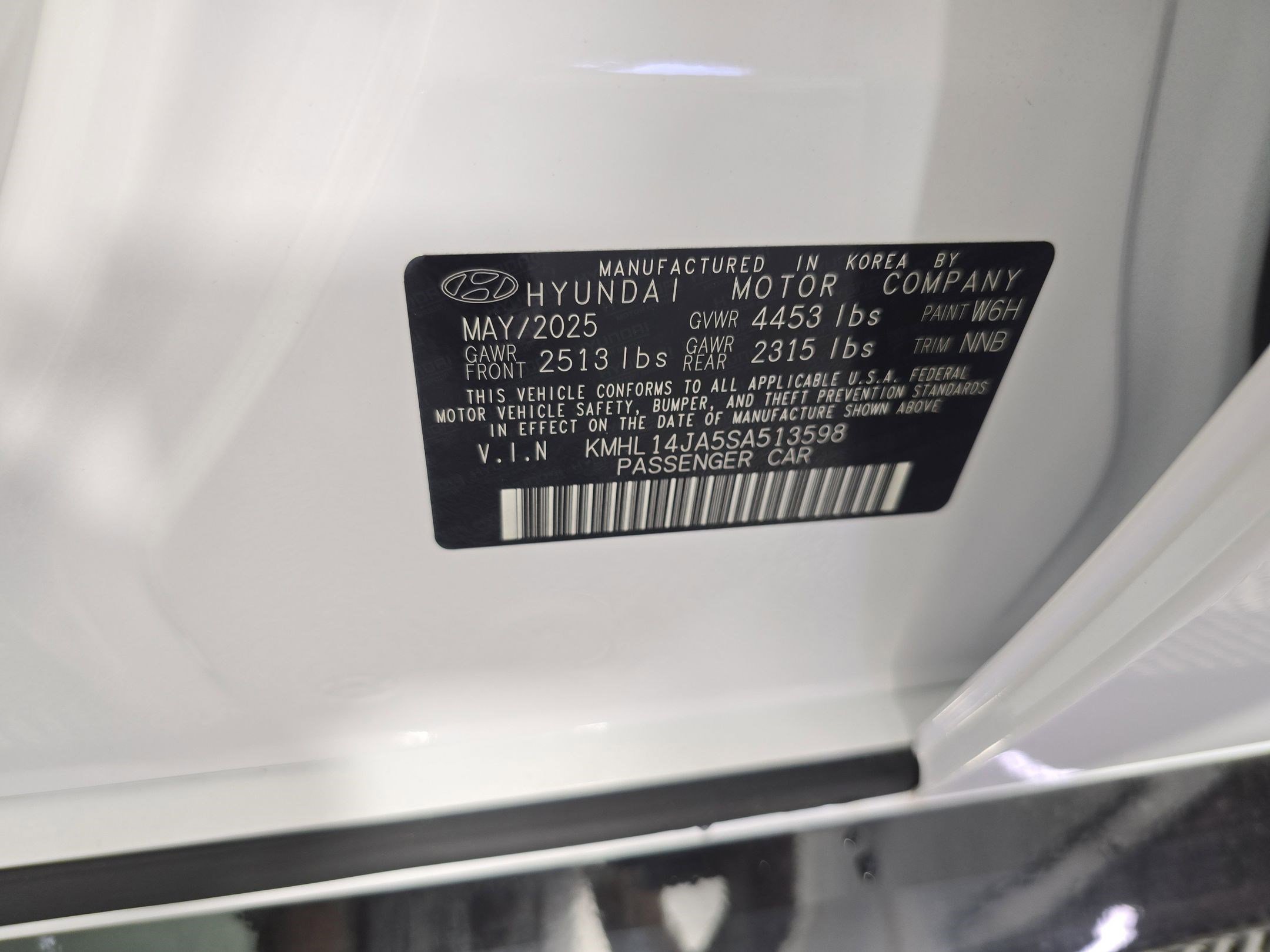 New 2025 Hyundai Sonata SEL image 17