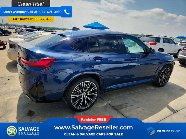 Used 2022 BMW X4 xDrive30i w/ M Sport Package 2 AWD/4WD image 4