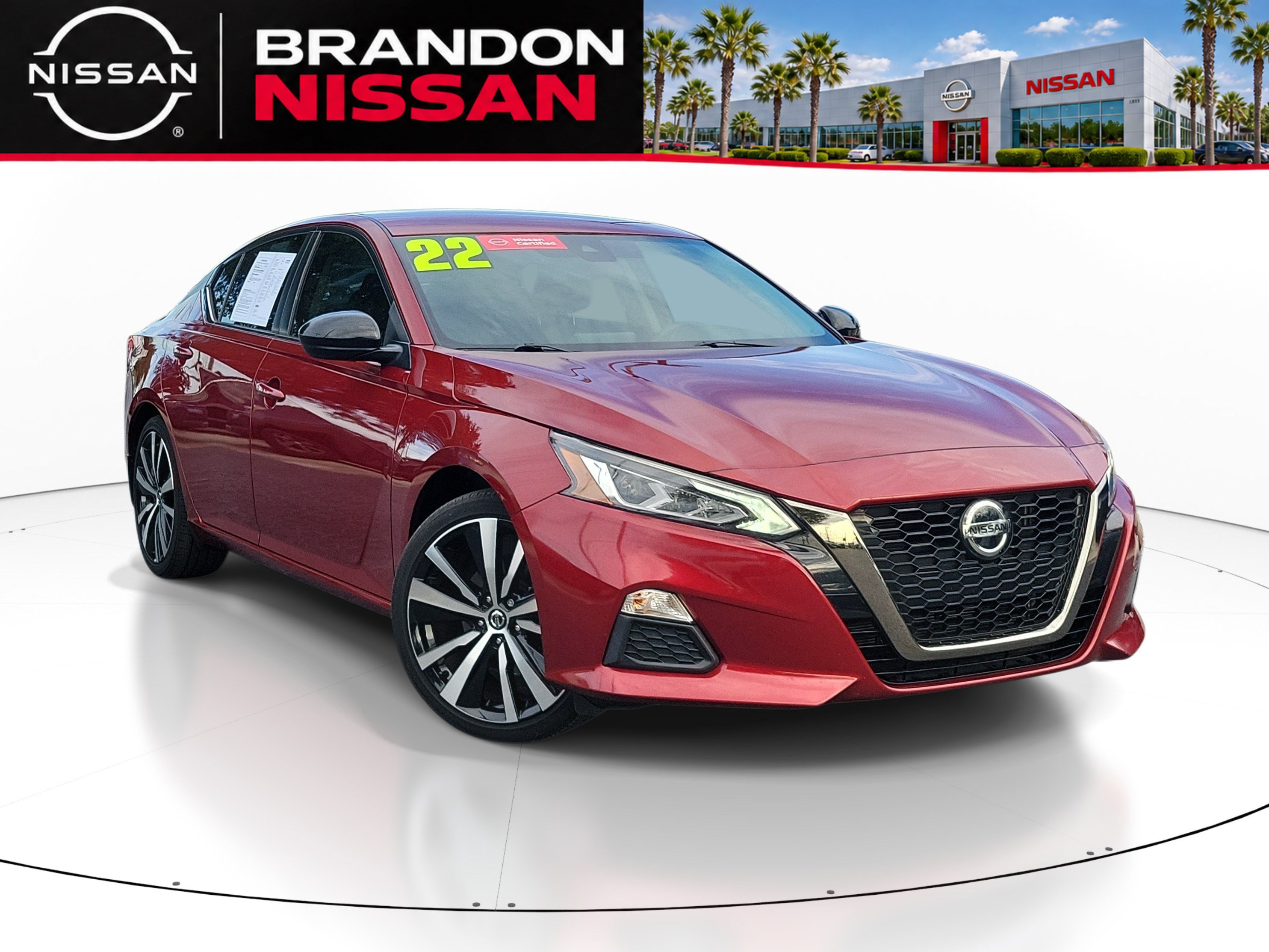 Certified 2022 Nissan Altima 2.5 SR