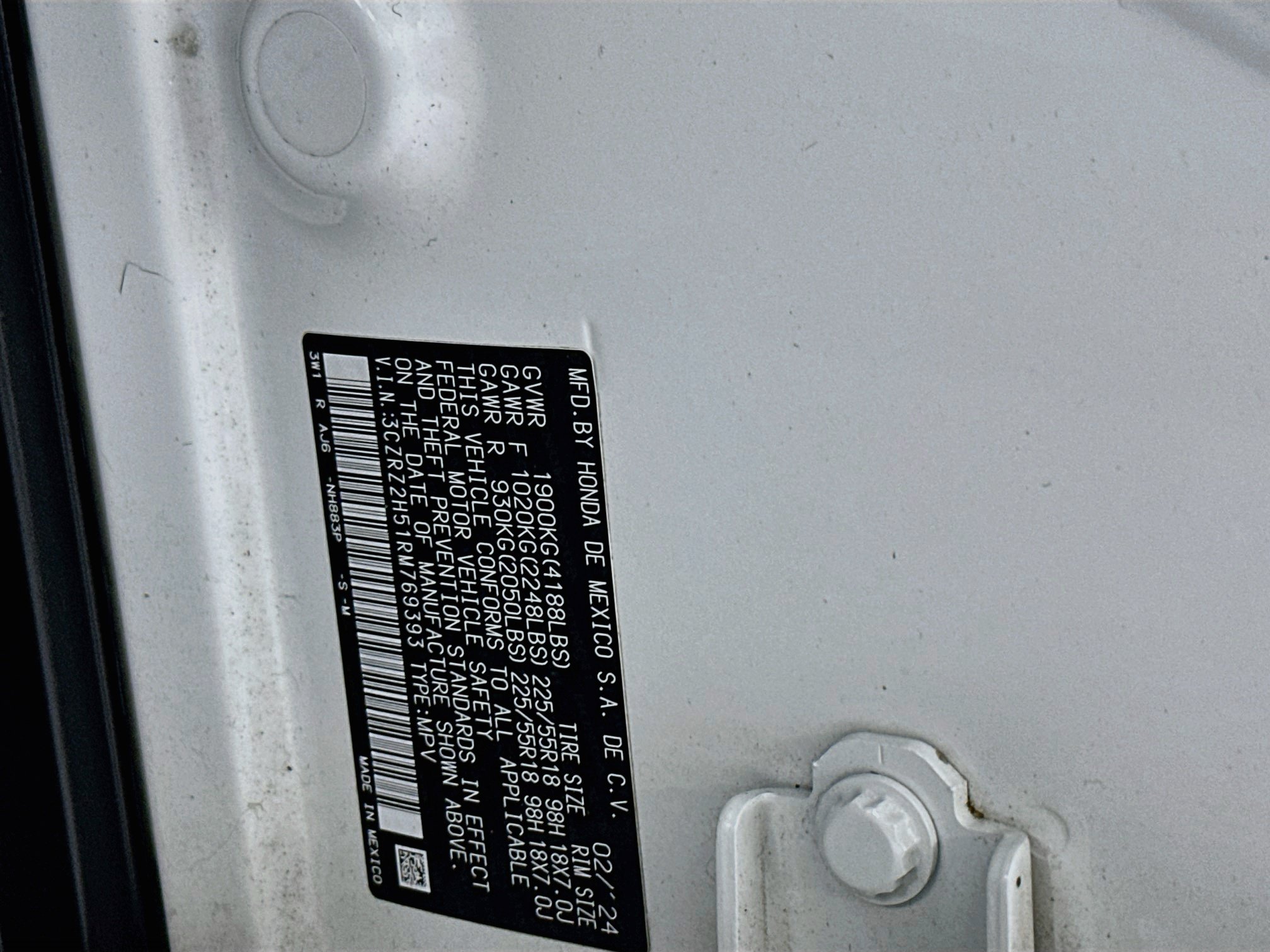 Used 2024 Honda HR-V Sport image 12