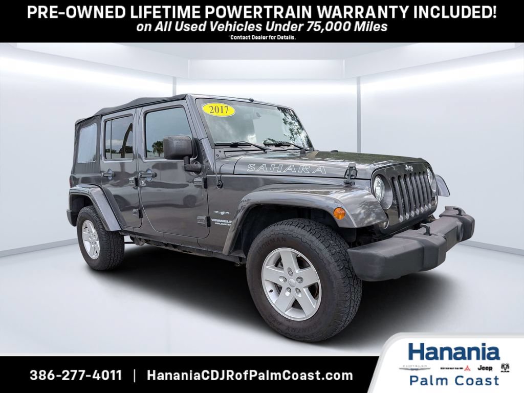 Used 2017 Jeep Wrangler Unlimited Sahara w/ Connectivity Group
