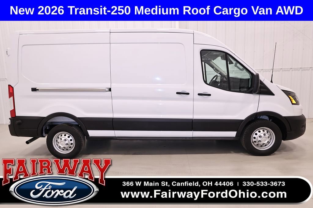 New 2026 Ford Transit 250 148 Medium Roof Extended AWD image 1