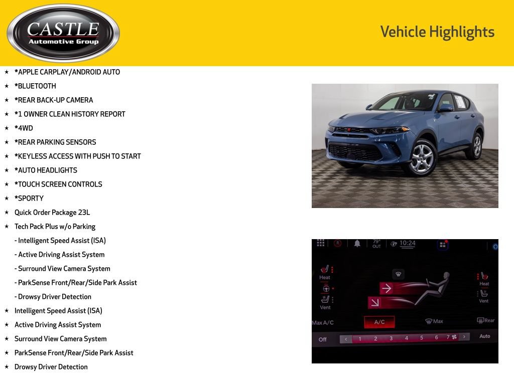 Used 2023 Dodge Hornet GT Plus w/ Tech Pack Plus w/o Parking AWD/4WD image 3