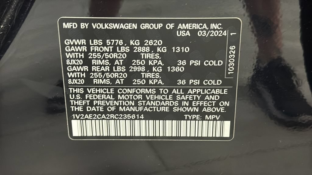 Used 2024 Volkswagen Atlas Cross Sport SEL R-Line AWD/4WD image 29