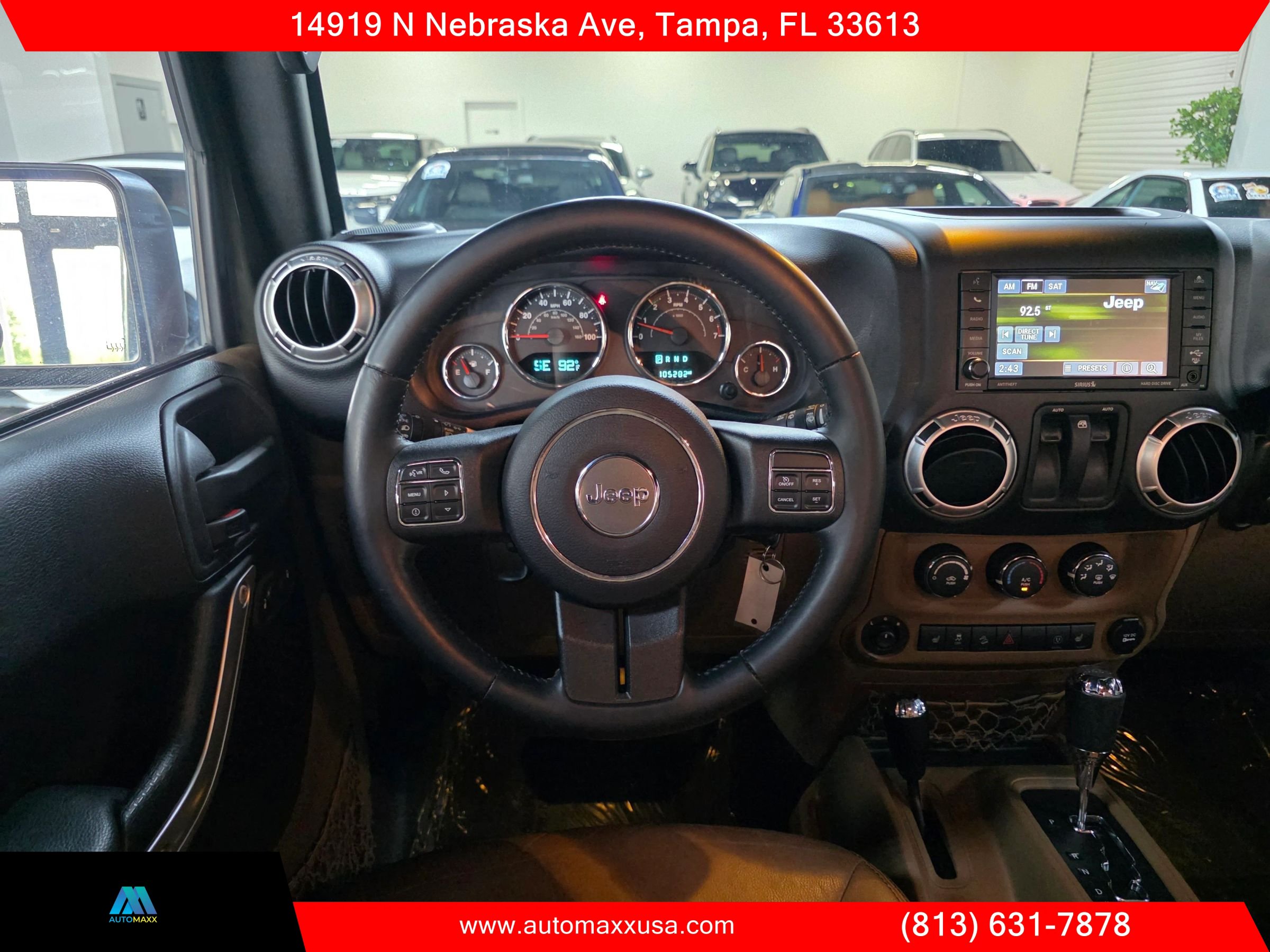 Used 2015 Jeep Wrangler Sahara w/ Connectivity Group AWD/4WD image 13