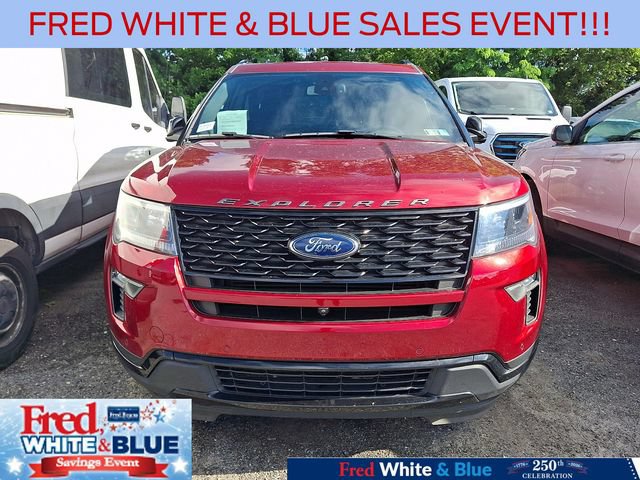 Certified 2018 Ford Explorer Sport w/ Equipment Group 401A AWD/4WD image 2