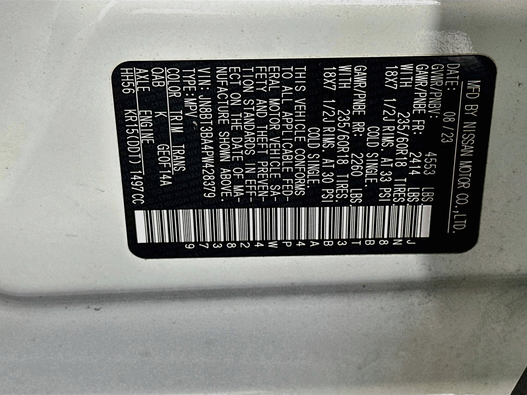 Used 2023 Nissan Rogue SV FWD image 12
