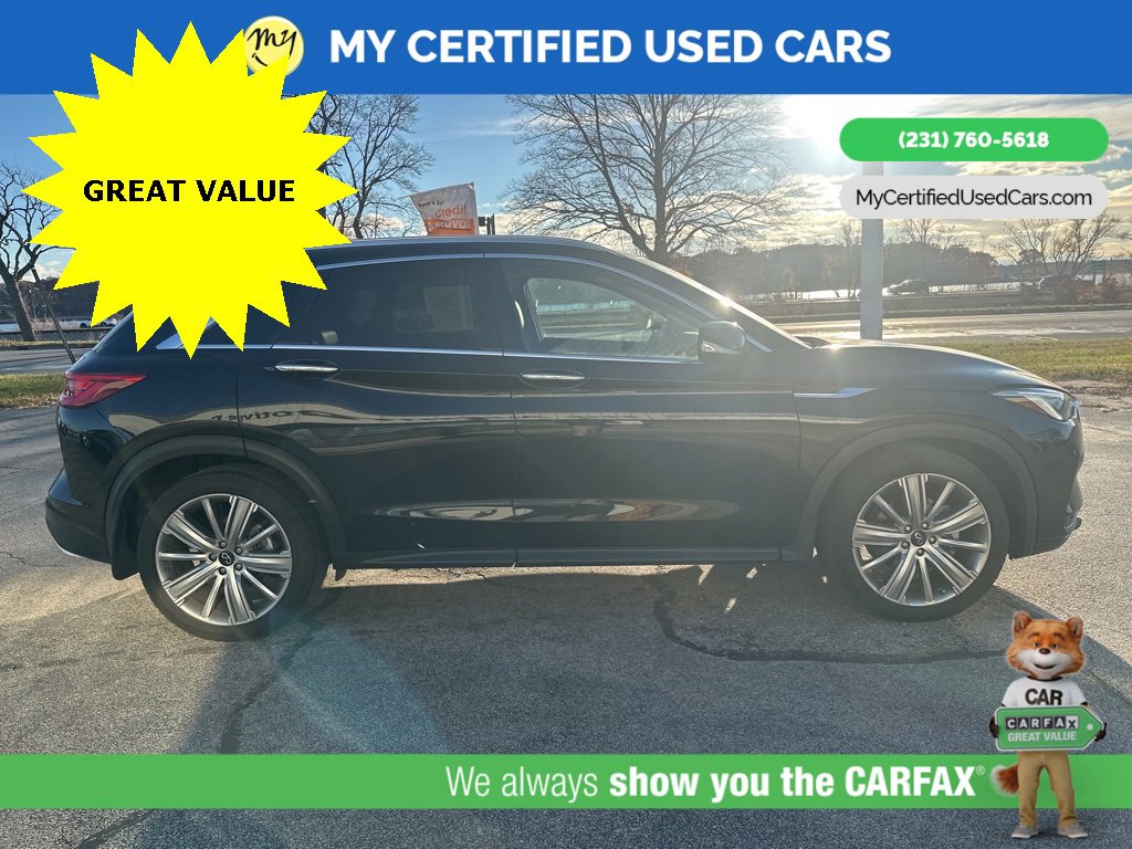 Used 2022 INFINITI QX50 Sensory image 4