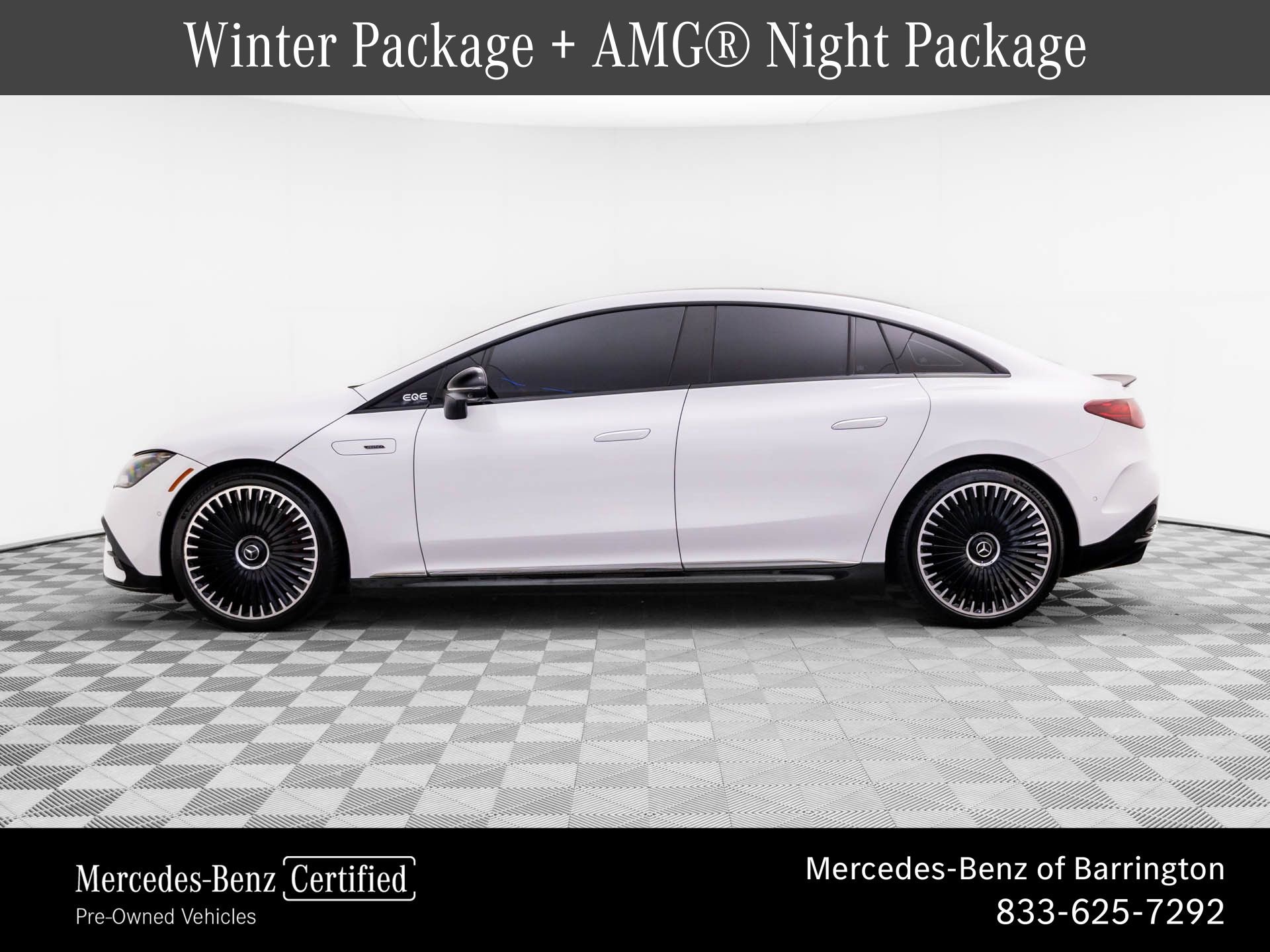Used 2023 Mercedes-Benz EQE AMG 4MATIC Sedan image 2