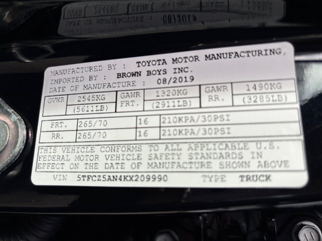 Used 2019 Toyota Tacoma TRD Pro AWD/4WD image 25