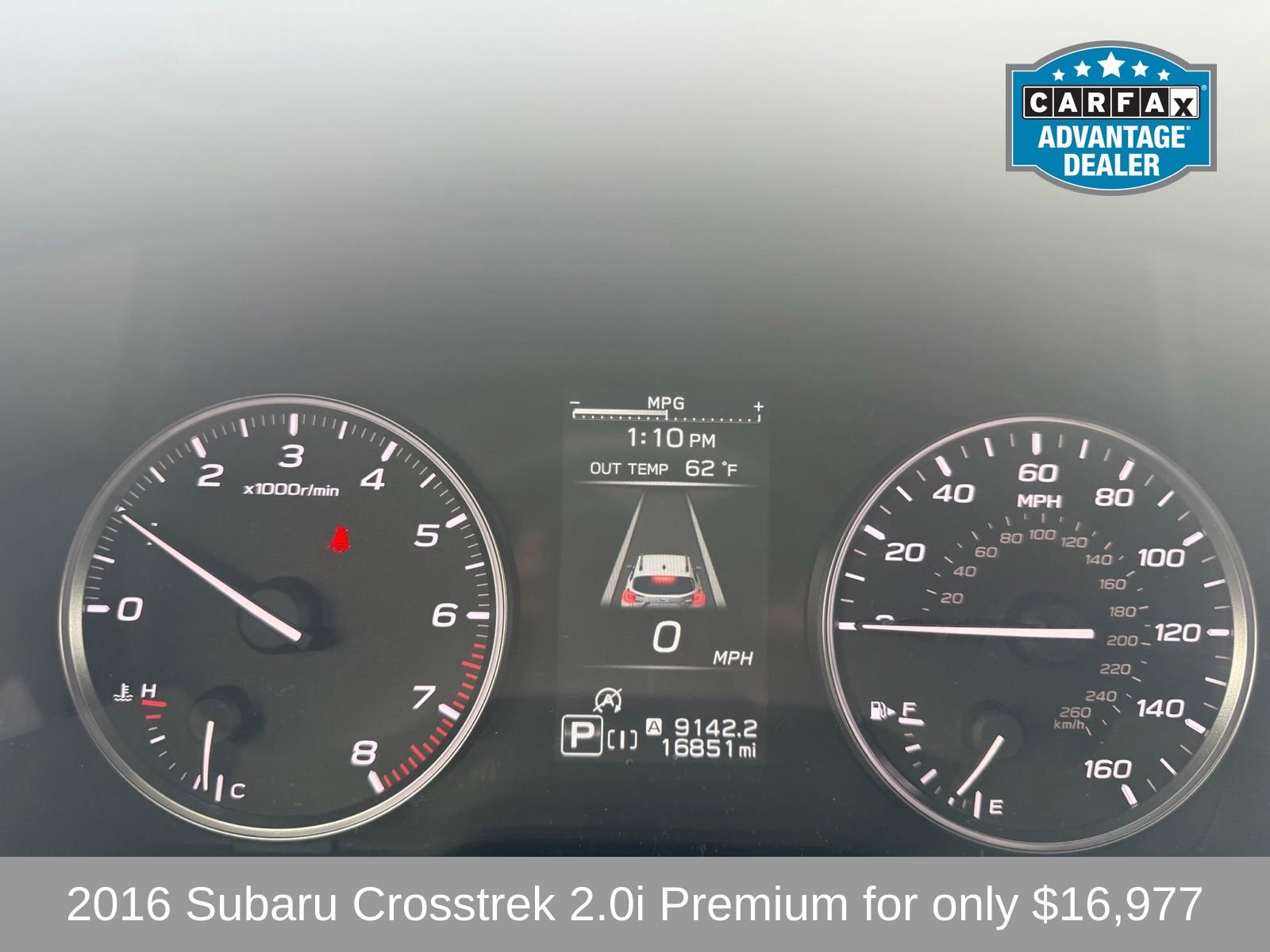 Used 2016 Subaru Crosstrek 2.0i Premium w/ Moonroof Package image 16