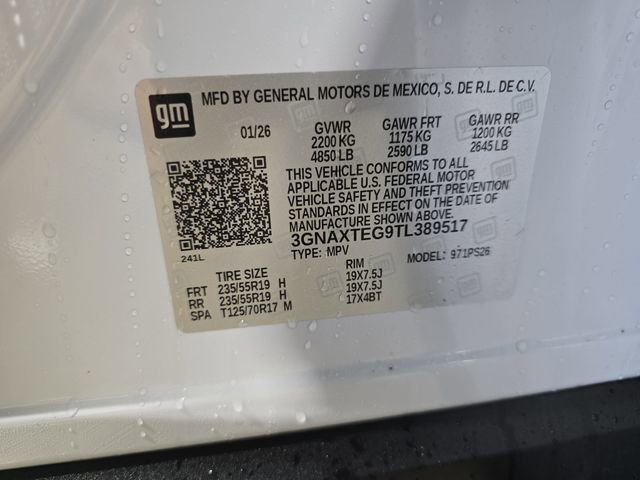 New 2026 Chevrolet Equinox RS w/ LPO, Floor Liner Package image 37