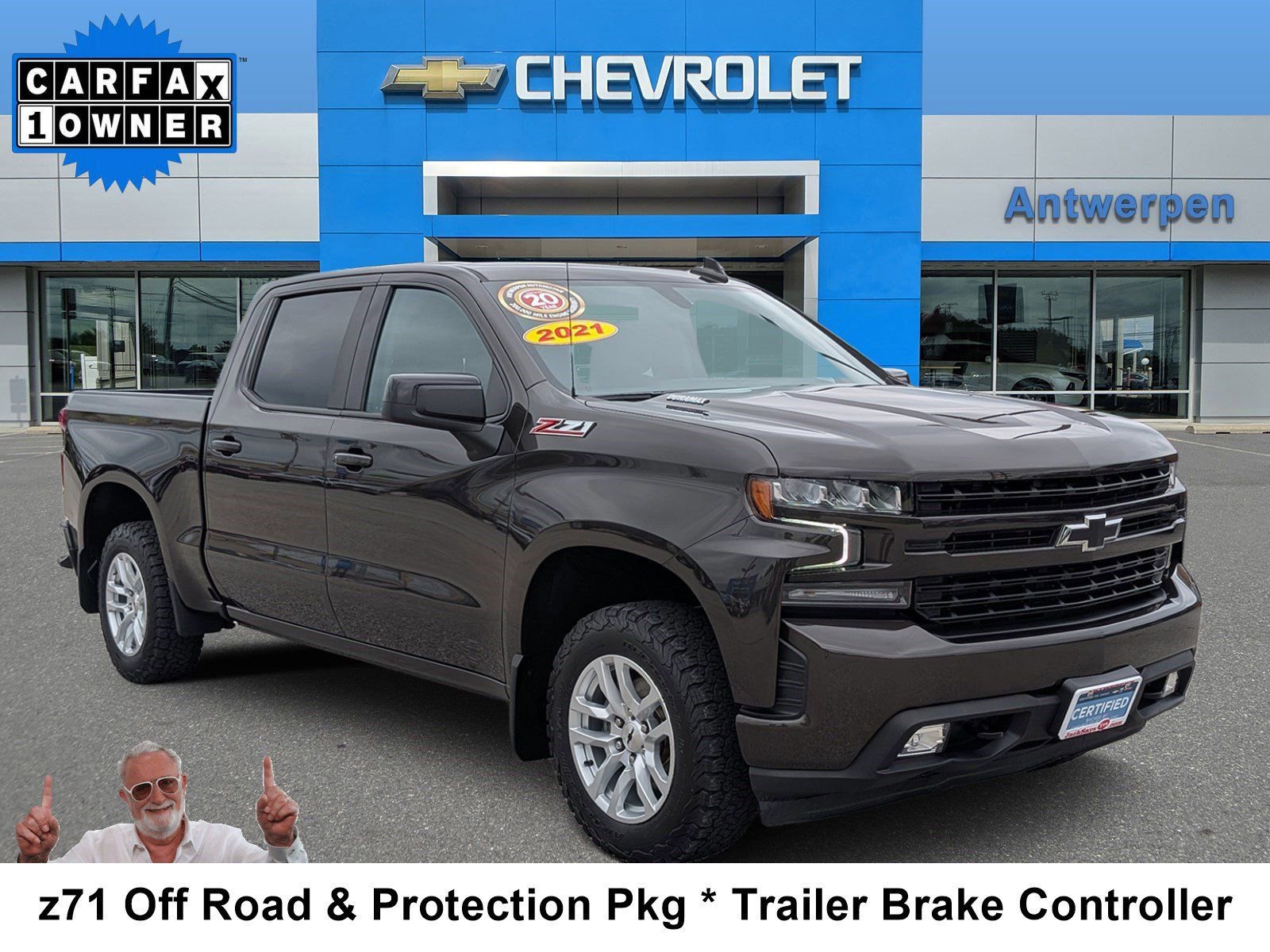 Certified 2021 Chevrolet Silverado 1500 RST