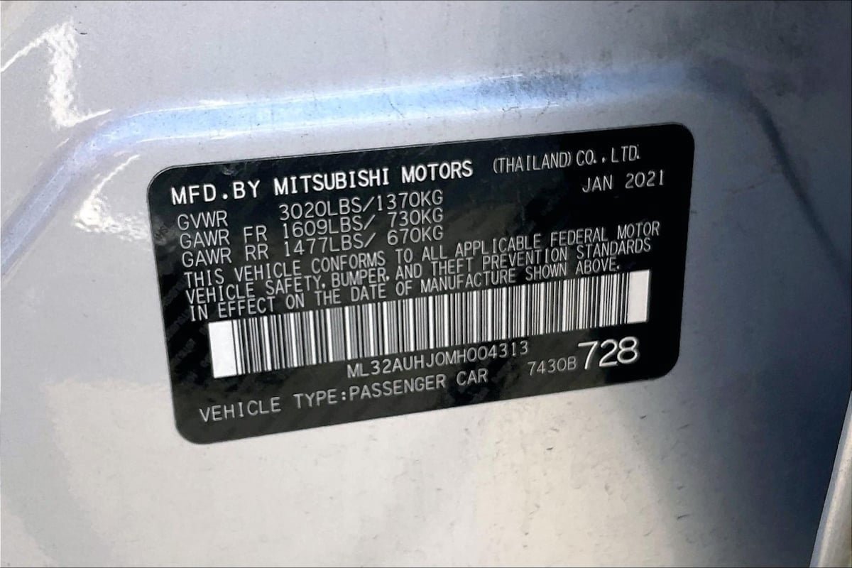 Used 2021 Mitsubishi Mirage LE FWD image 33