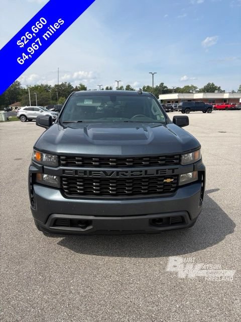 Used 2020 Chevrolet Silverado 1500 Custom w/ Custom Value Package AWD/4WD image 10