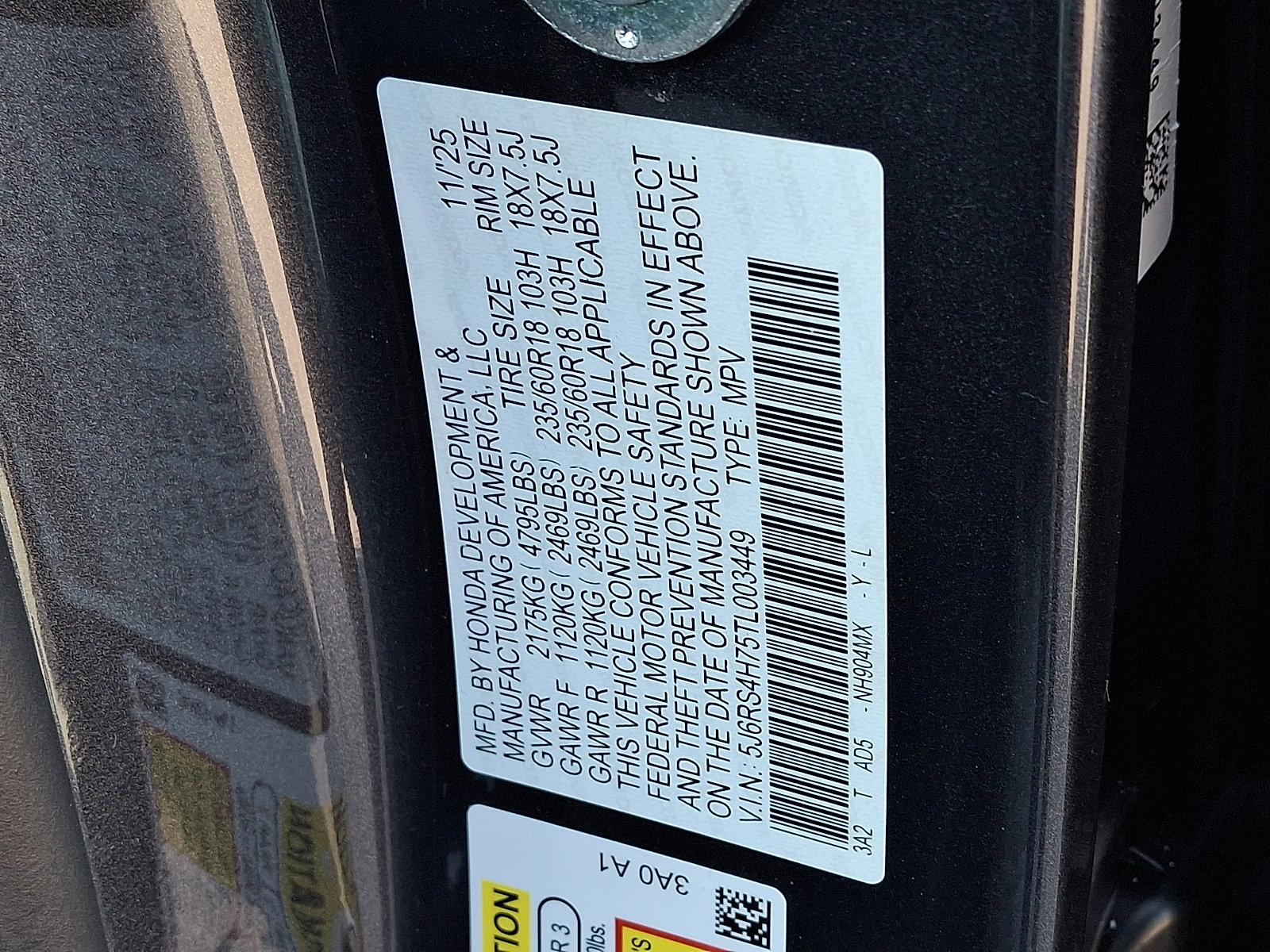 New 2026 Honda CR-V EX-L image 14