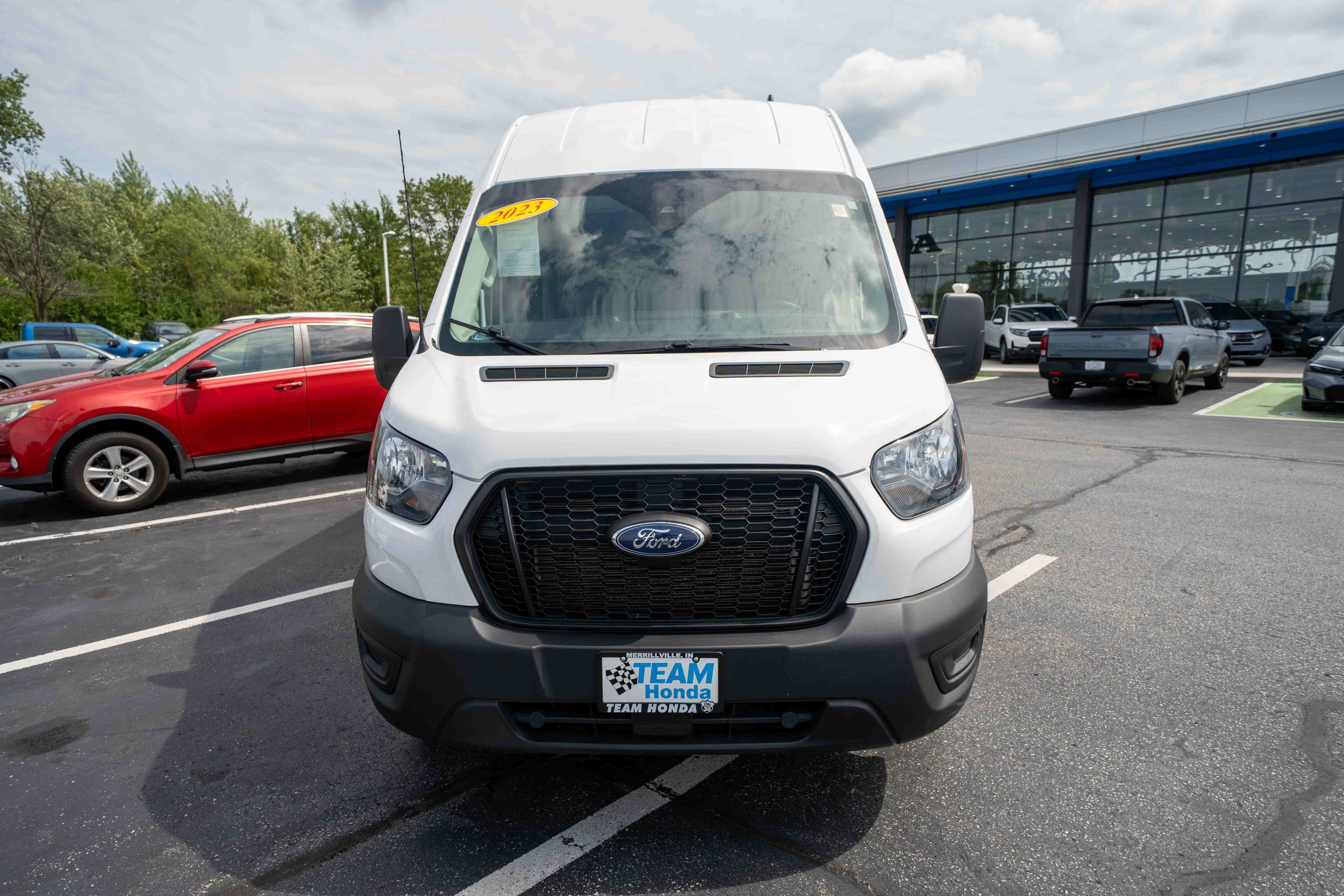 Used 2023 Ford Transit 250 148 High Roof Extended AWD image 2