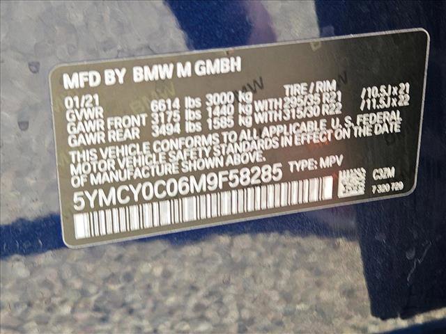 Used 2021 BMW X6 M w/ Competition Package image 21