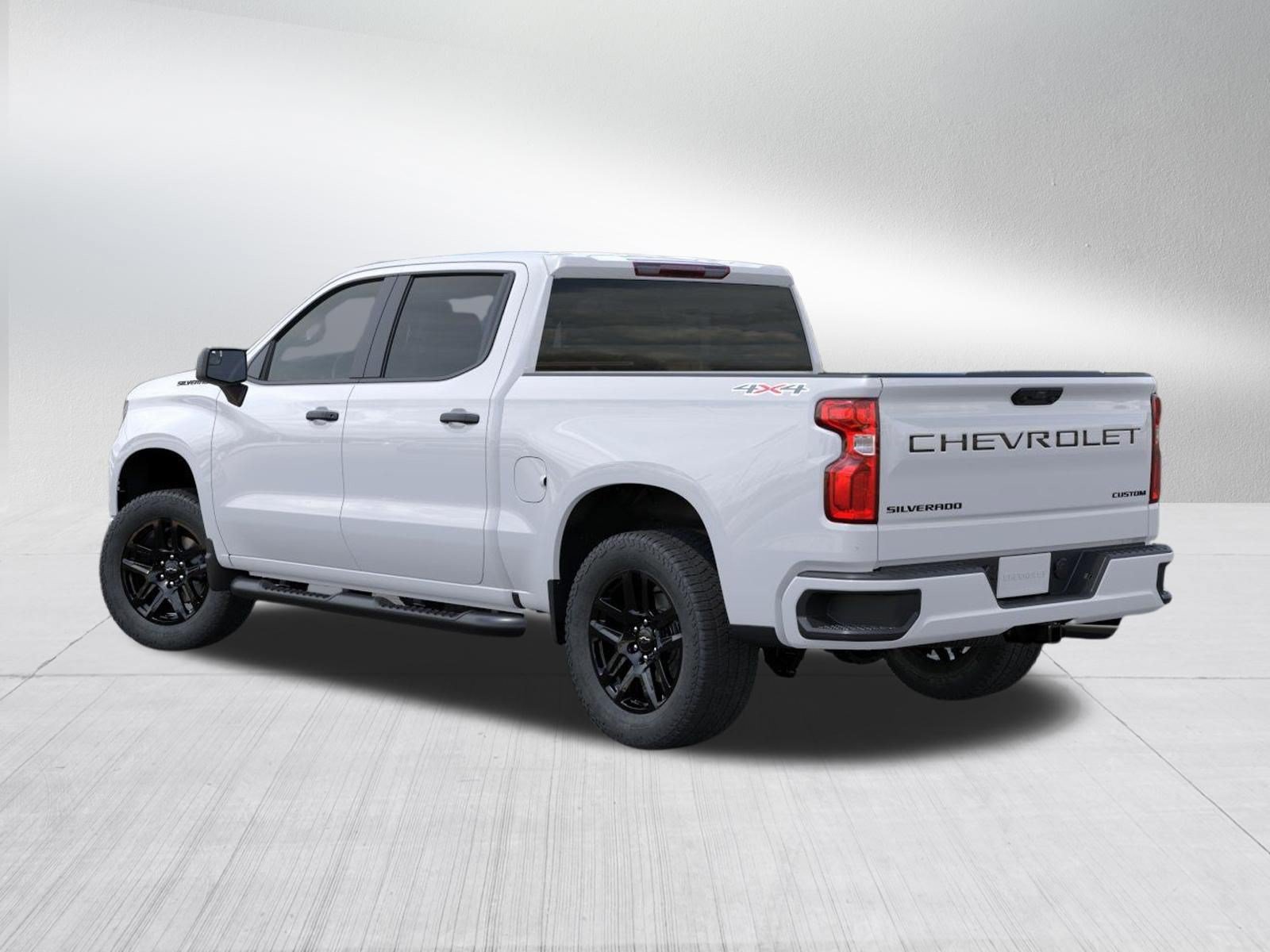New 2026 Chevrolet Silverado 1500 Custom w/ Turbomax Blackout Package AWD/4WD image 3
