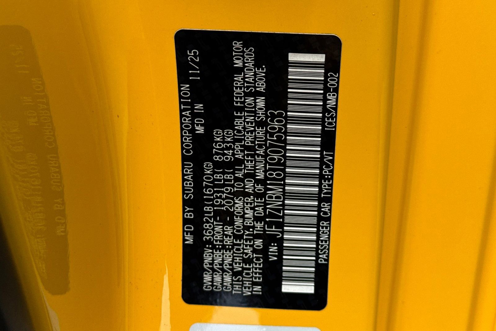 New 2026 Toyota GR86 YUZU Limited image 26