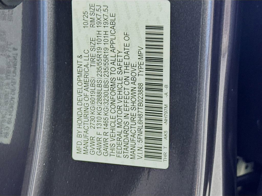 Certified 2026 Honda Odyssey Touring image 46