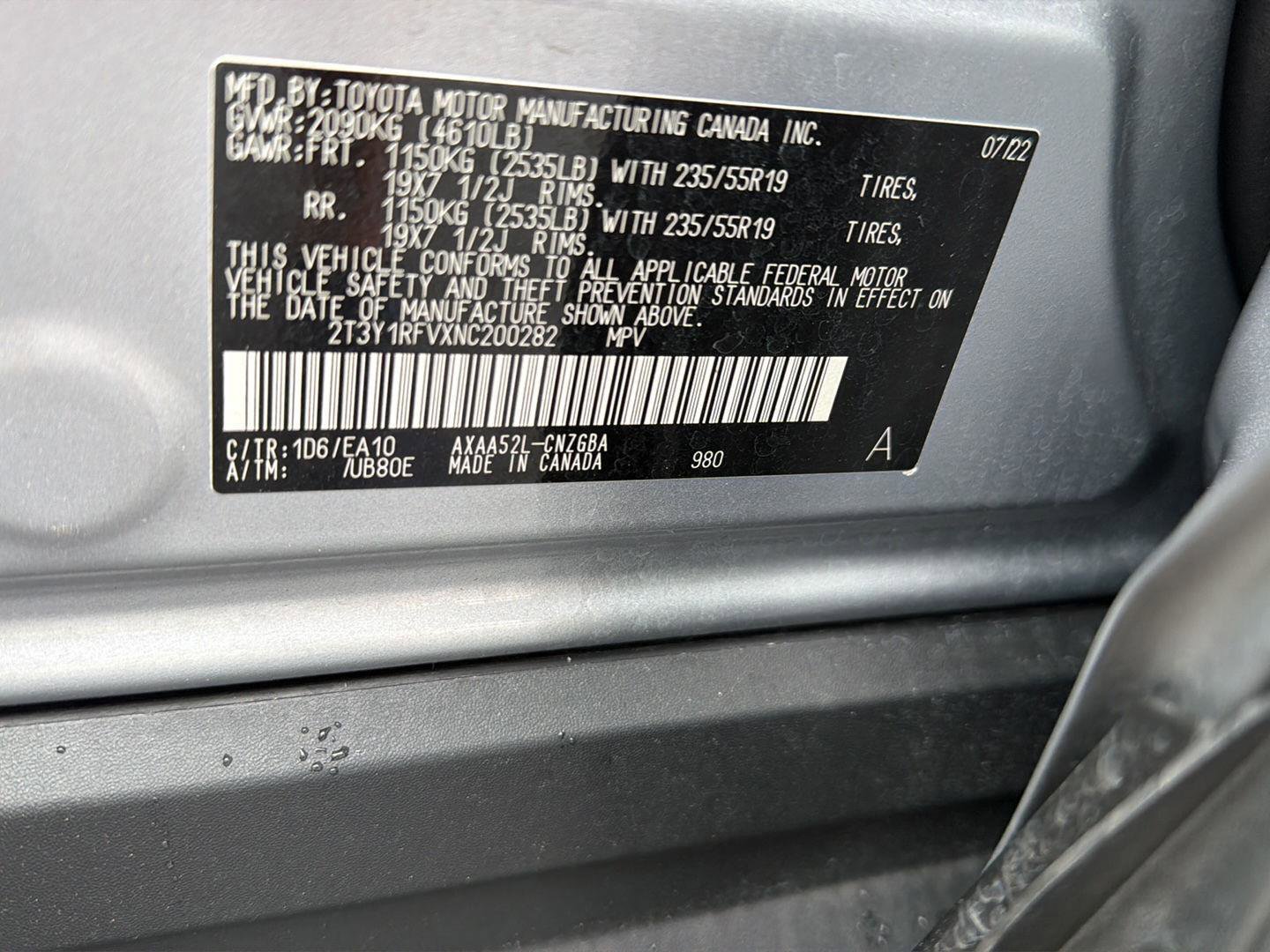 Used 2022 Toyota RAV4 Limited FWD image 44
