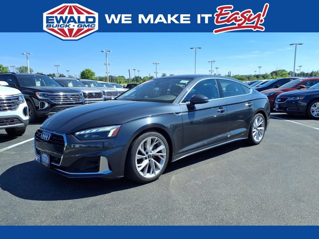 Used 2021 Audi A5 2.0T Premium Plus AWD/4WD image 1