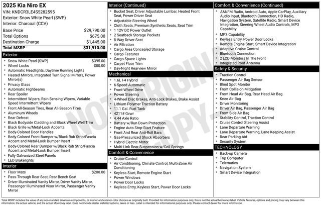New 2025 Kia Niro EX image 4