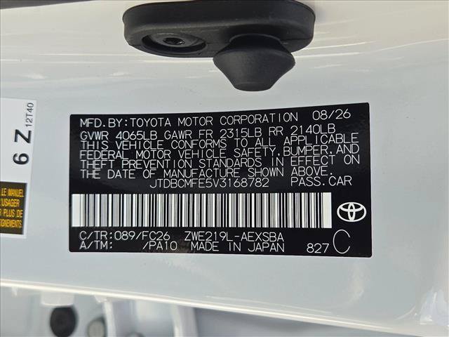 New 2027 Toyota Corolla SE FWD image 18