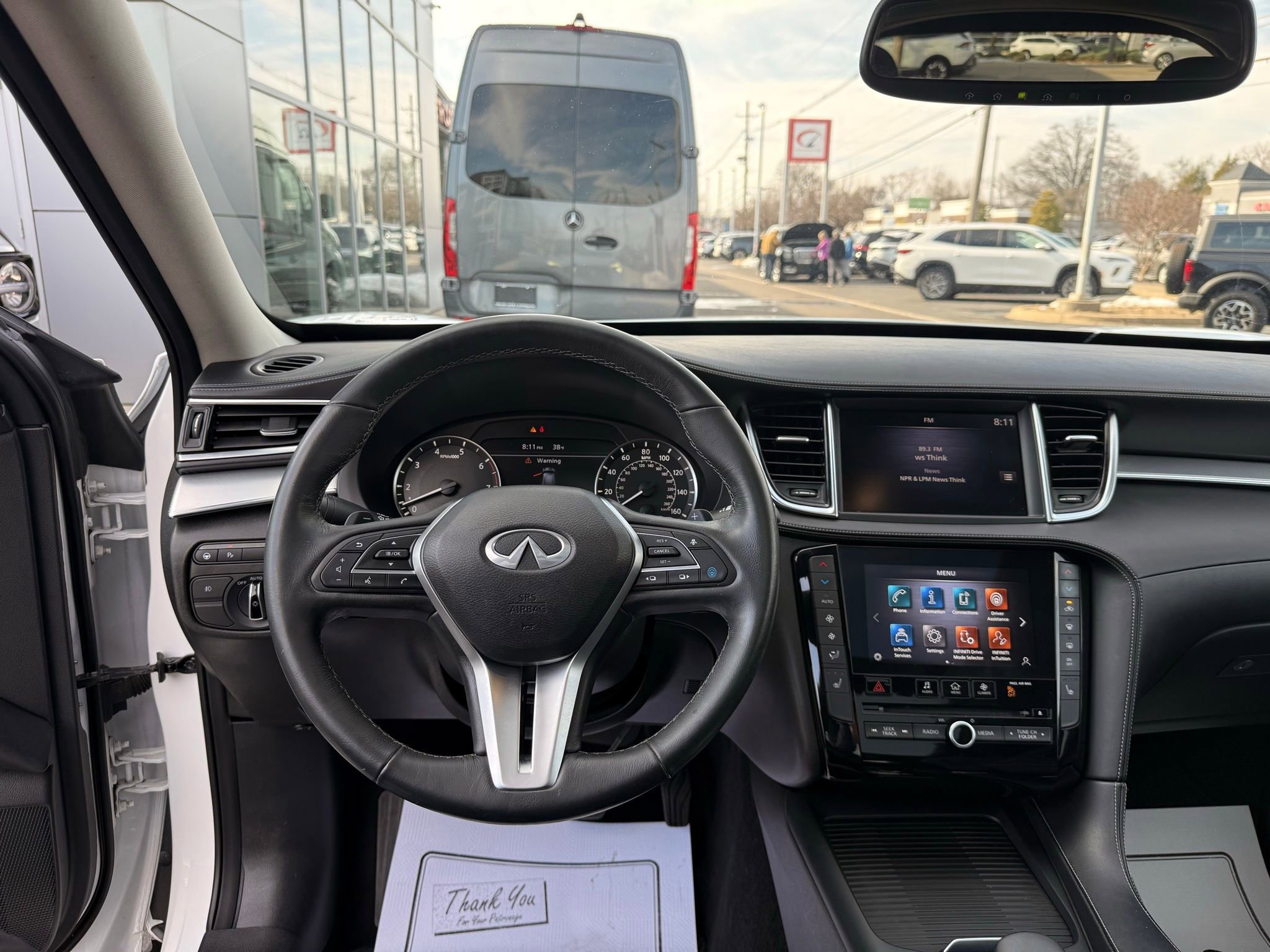 Used 2021 INFINITI QX50 Luxe image 47