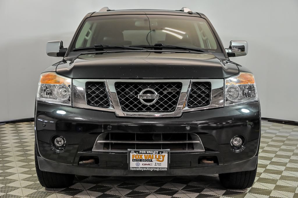 Used 2015 Nissan Armada Platinum w/ 2nd Row Captain Seat Package AWD/4WD image 4