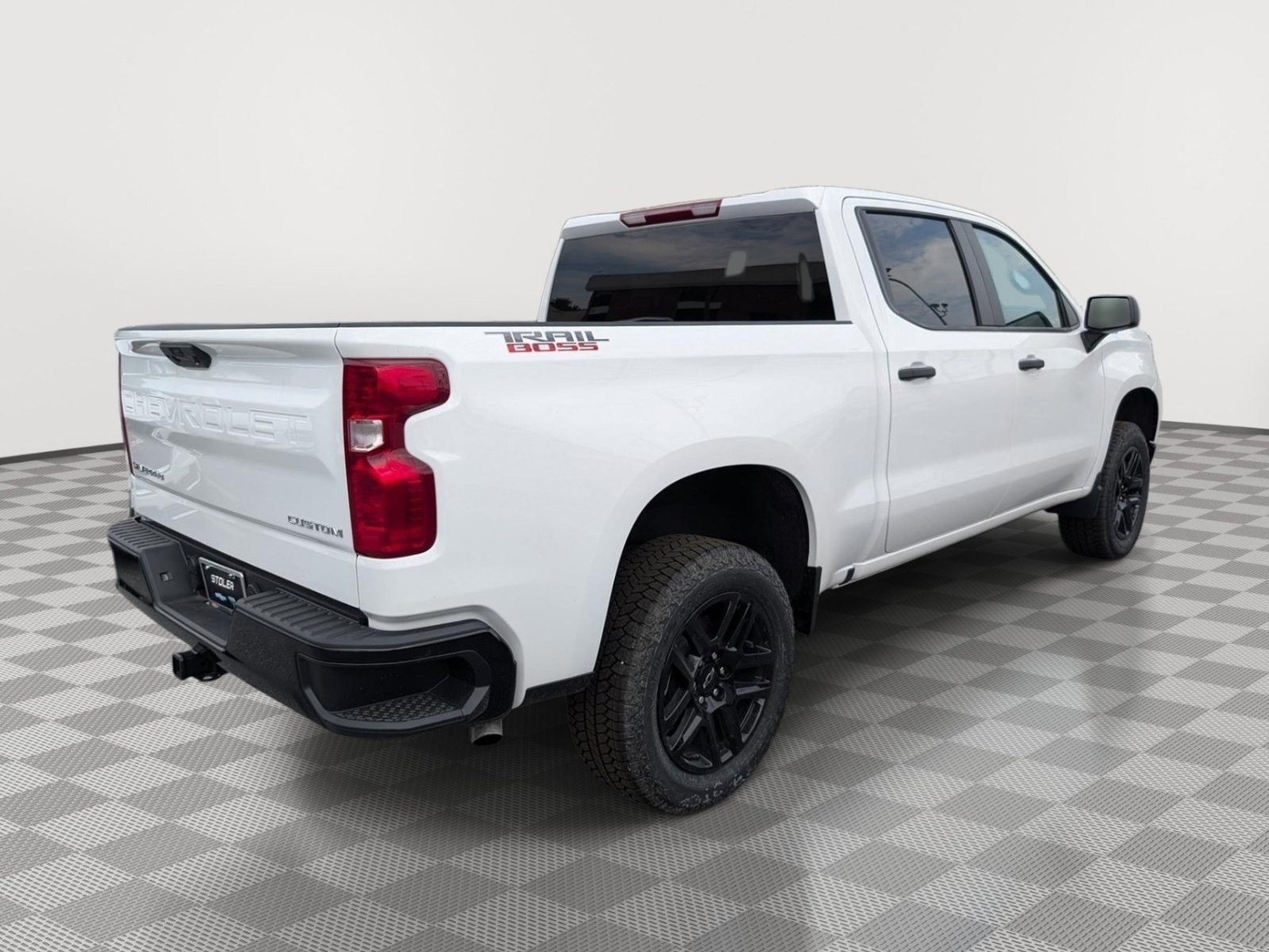 New 2026 Chevrolet Silverado 1500 Custom Trail Boss w/ Turbomax Blackout Package AWD/4WD image 3