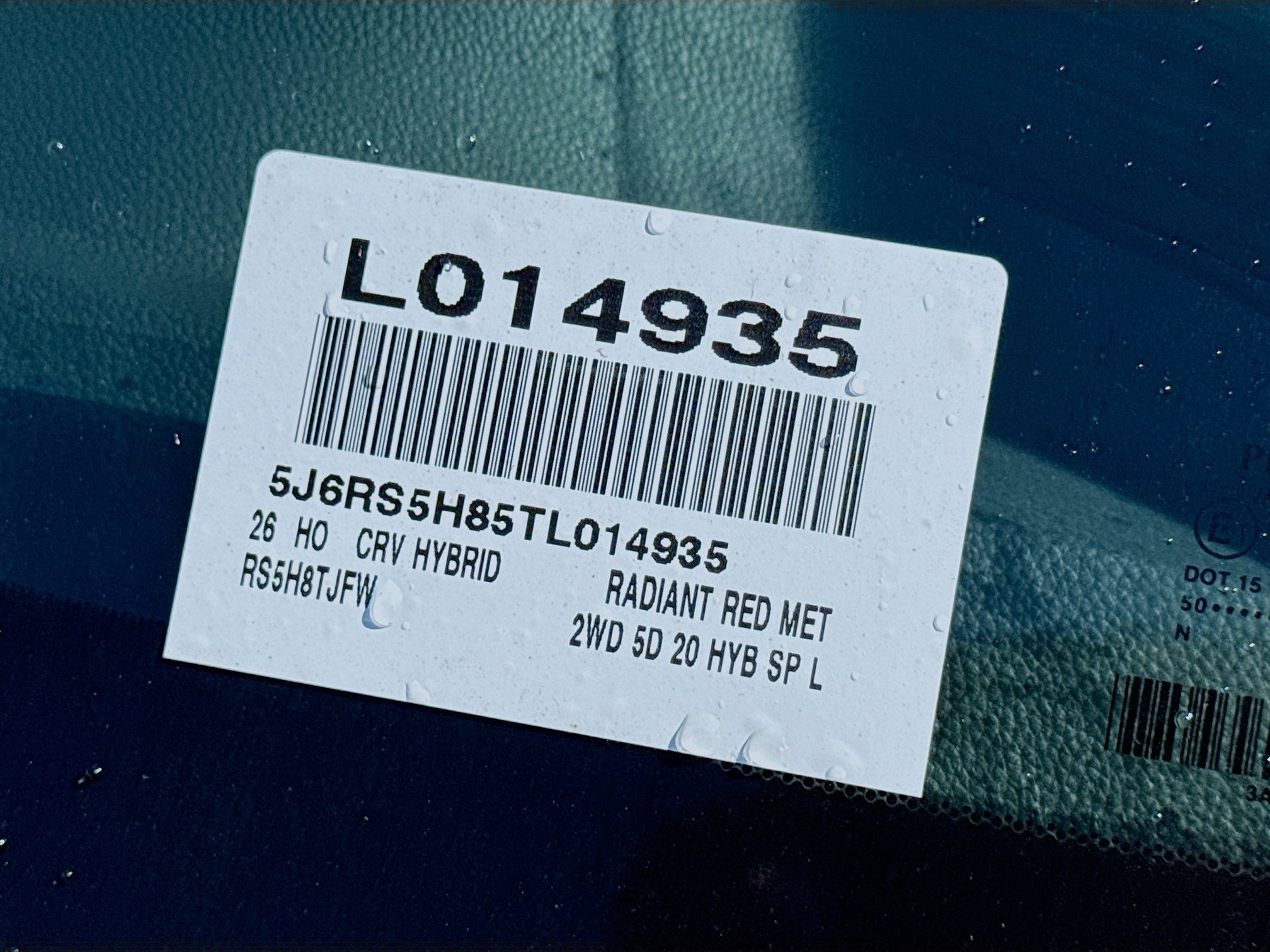 New 2026 Honda CR-V Sport-L image 27