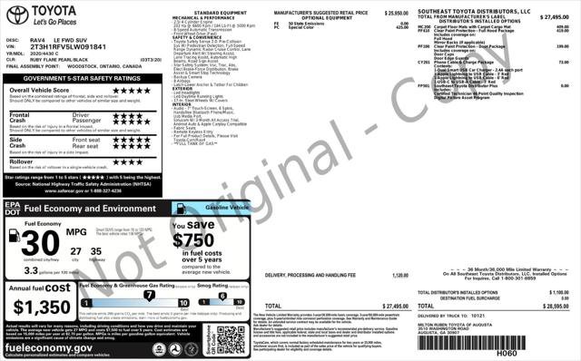 Used 2020 Toyota RAV4 LE FWD image 6