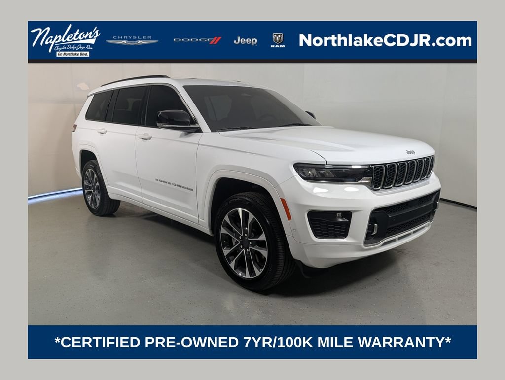 Used 2025 Jeep Grand Cherokee L Overland w/ Luxury Tech Group IV AWD/4WD image 1