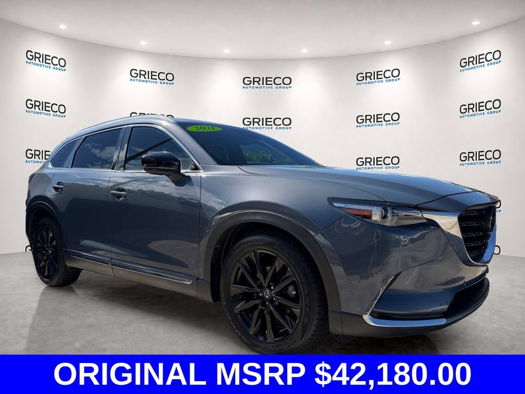 Certified 2021 MAZDA CX-9 Carbon Edition FWD video 1