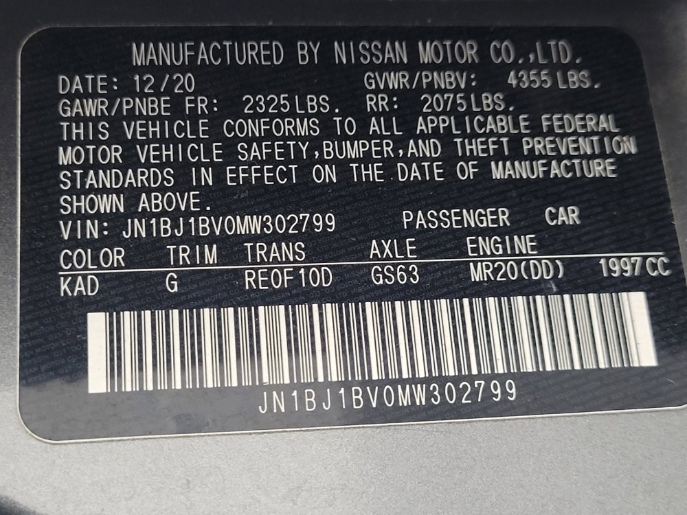 Used 2021 Nissan Rogue Sport SV FWD image 33