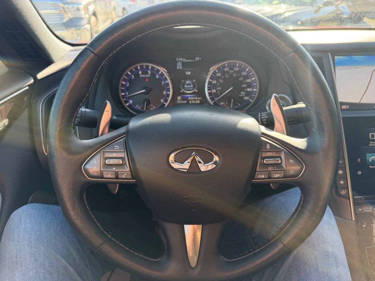 Used 2017 INFINITI Q50 Red Sport 400 image 15