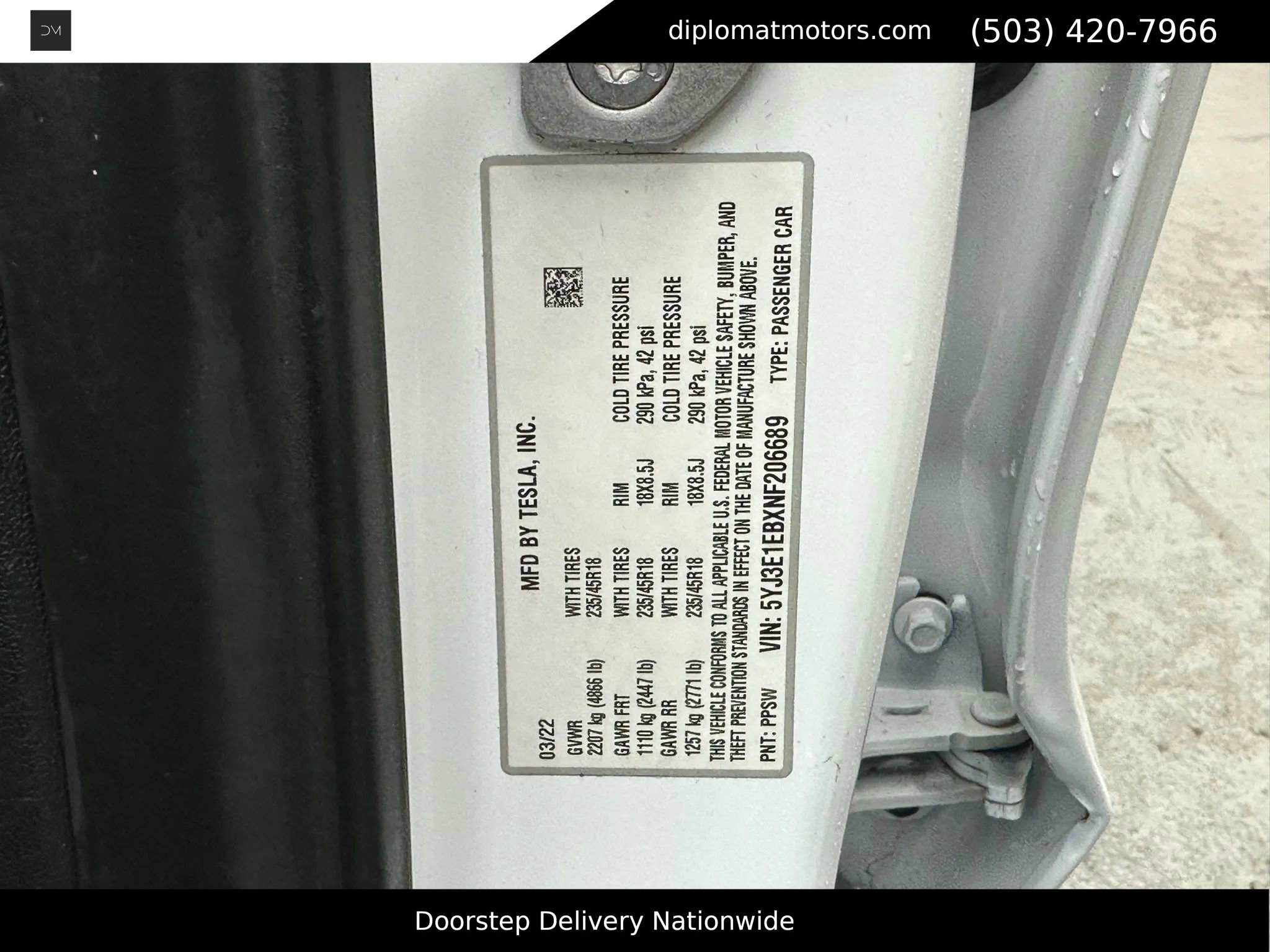 Used 2022 Tesla Model 3 Long Range image 45