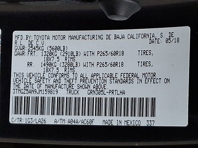 Used 2018 Toyota Tacoma Limited image 30