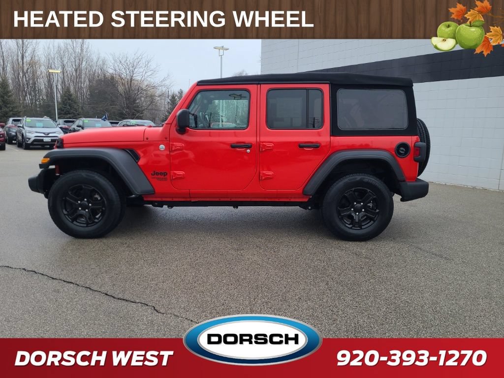 Used 2021 Jeep Wrangler Unlimited Sport AWD/4WD image 3